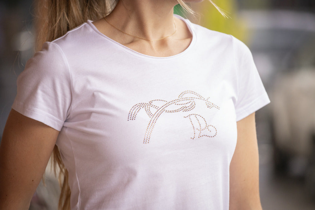 T-shirt Iconic Strass - Penelope Collection