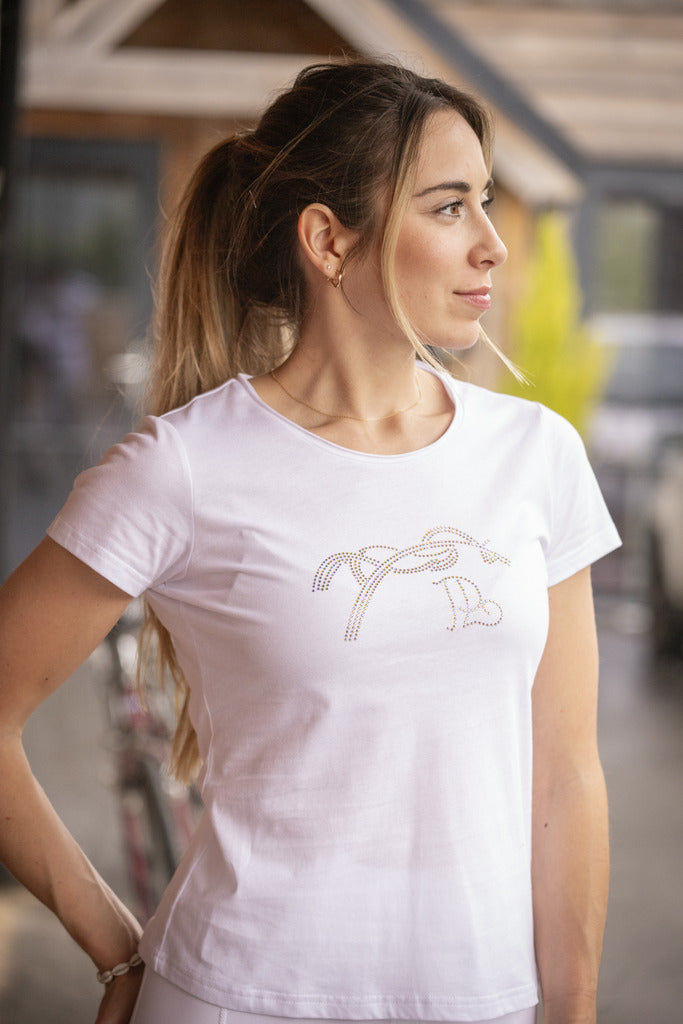 T-shirt Iconic Strass - Penelope Collection