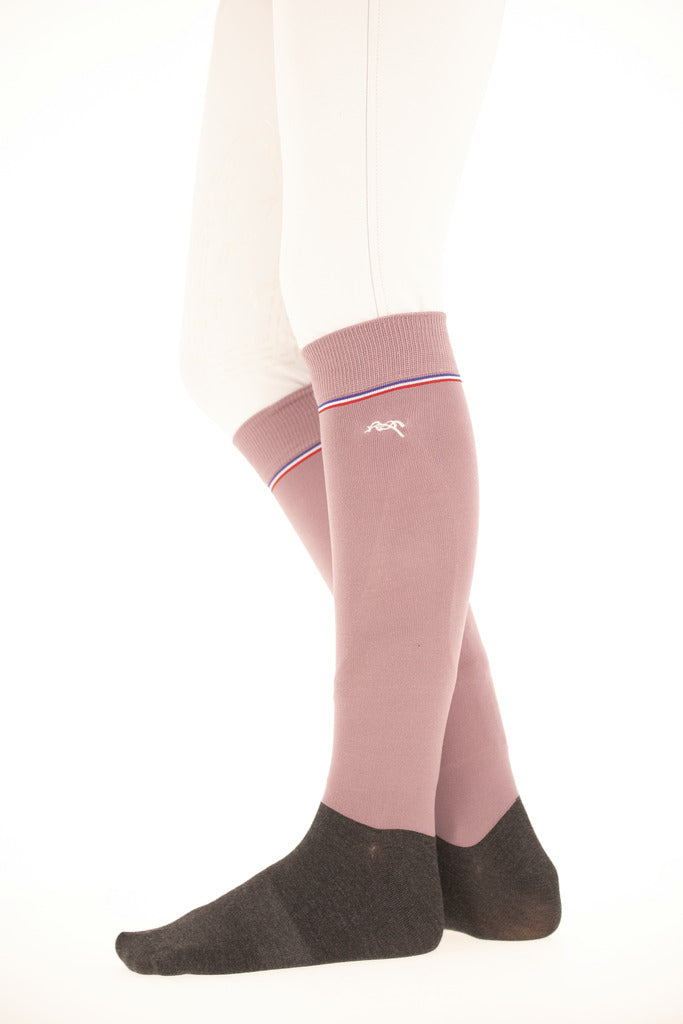 Chaussettes Luxe Rose - PENELOPE COLECTION