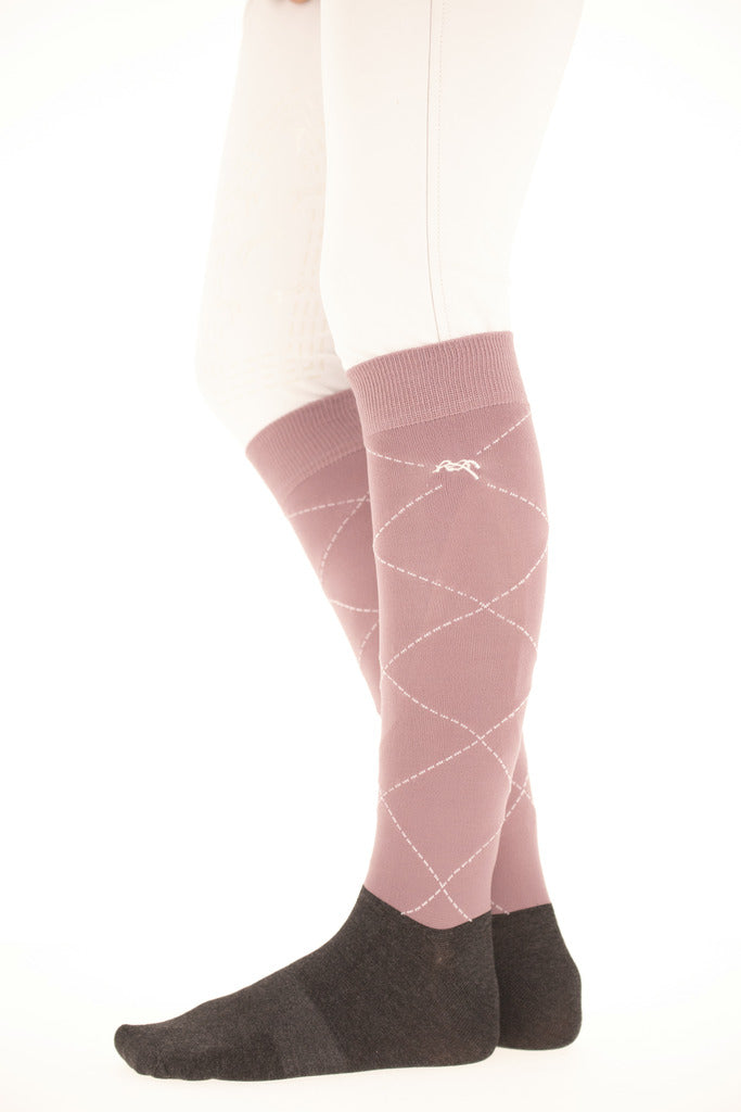 Chaussettes Luxe Rose - PENELOPE COLECTION