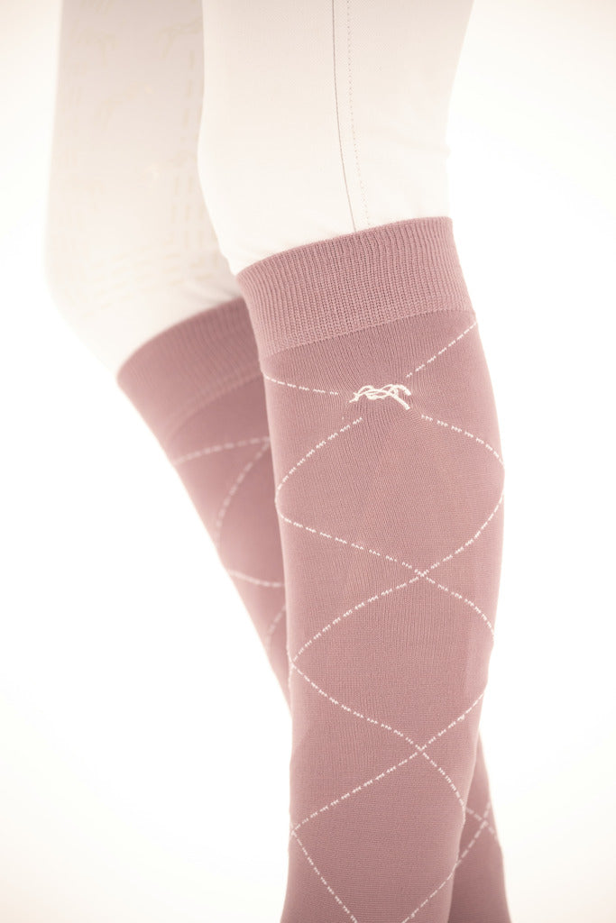 Chaussettes Luxe Rose - PENELOPE COLECTION