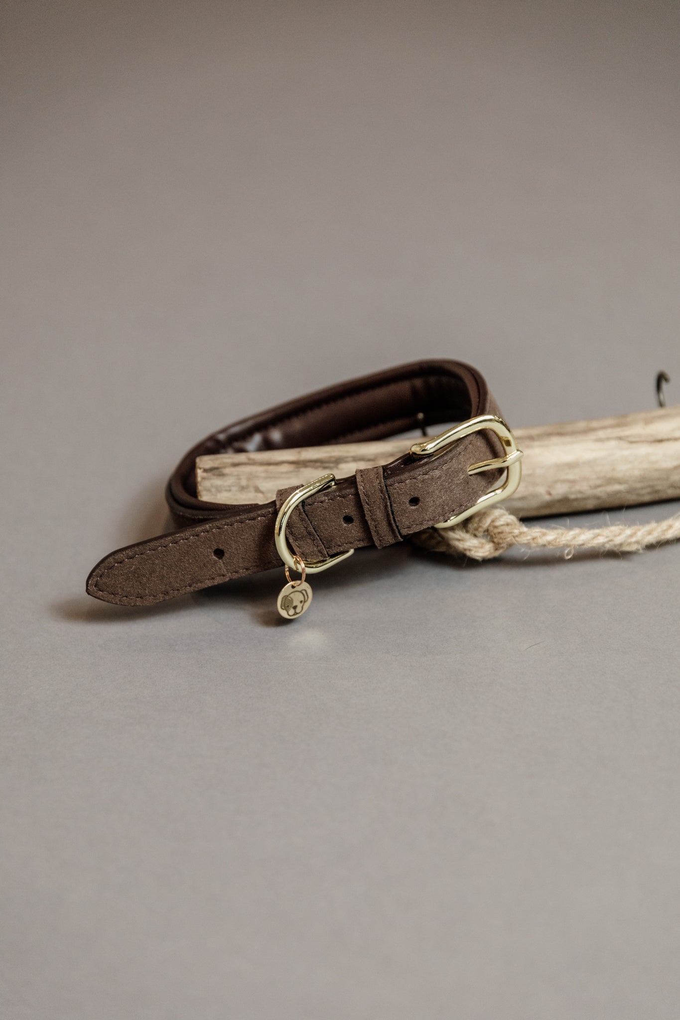 Collier pour chien Velvet Leather - Kentucky