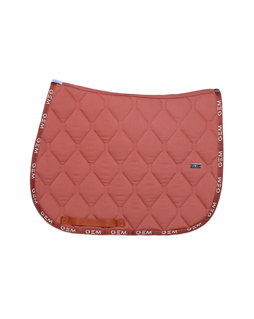 Tapis de selle LOVE Obstacle Rouille - GEM