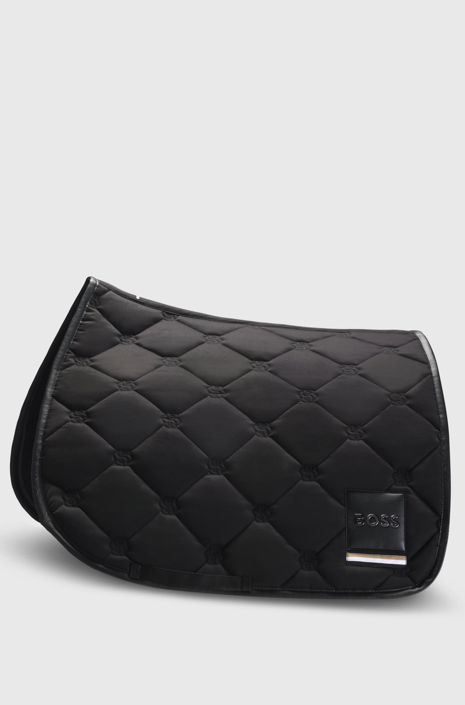 Tapis de selle Noir Solid Black Dressage - Boss Equestrian