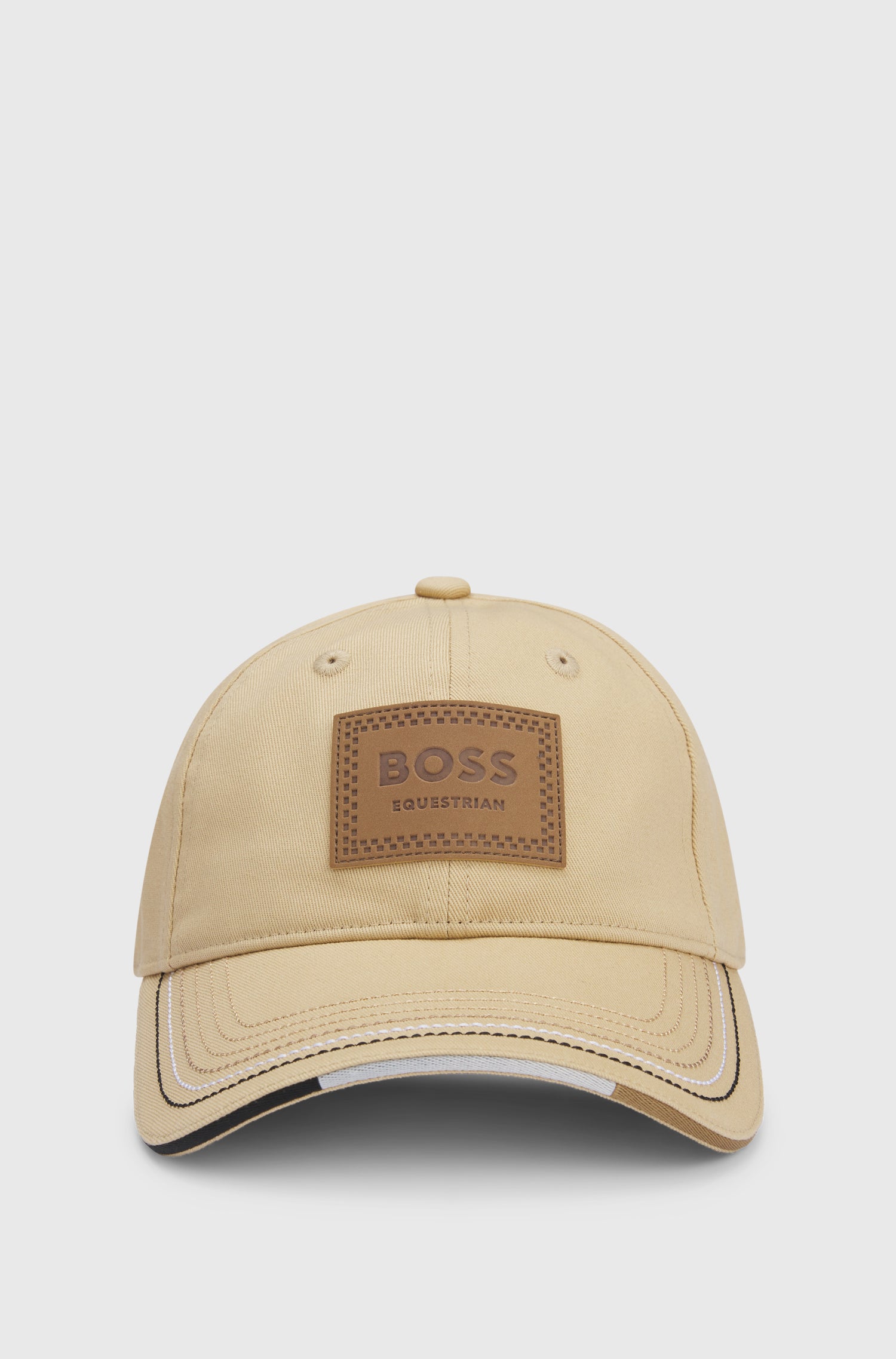 Casquette Vintage Patch cuir - Boss Equestrian