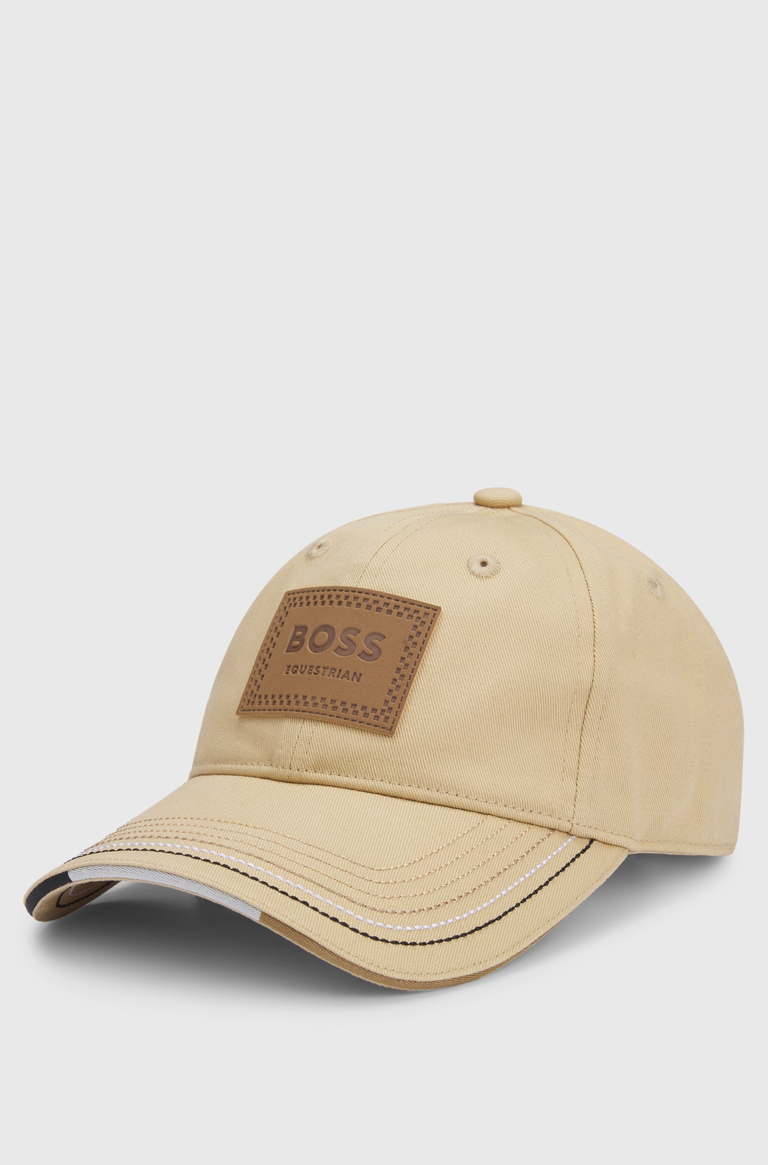 Casquette Vintage Patch cuir - Boss Equestrian