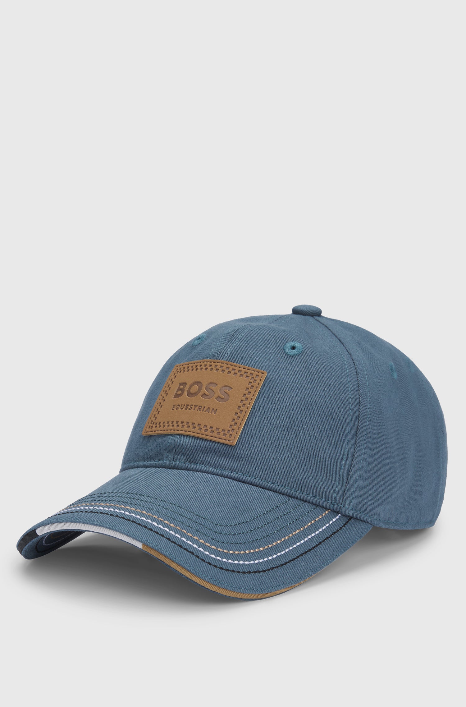 Casquette Vintage Patch cuir - Boss Equestrian