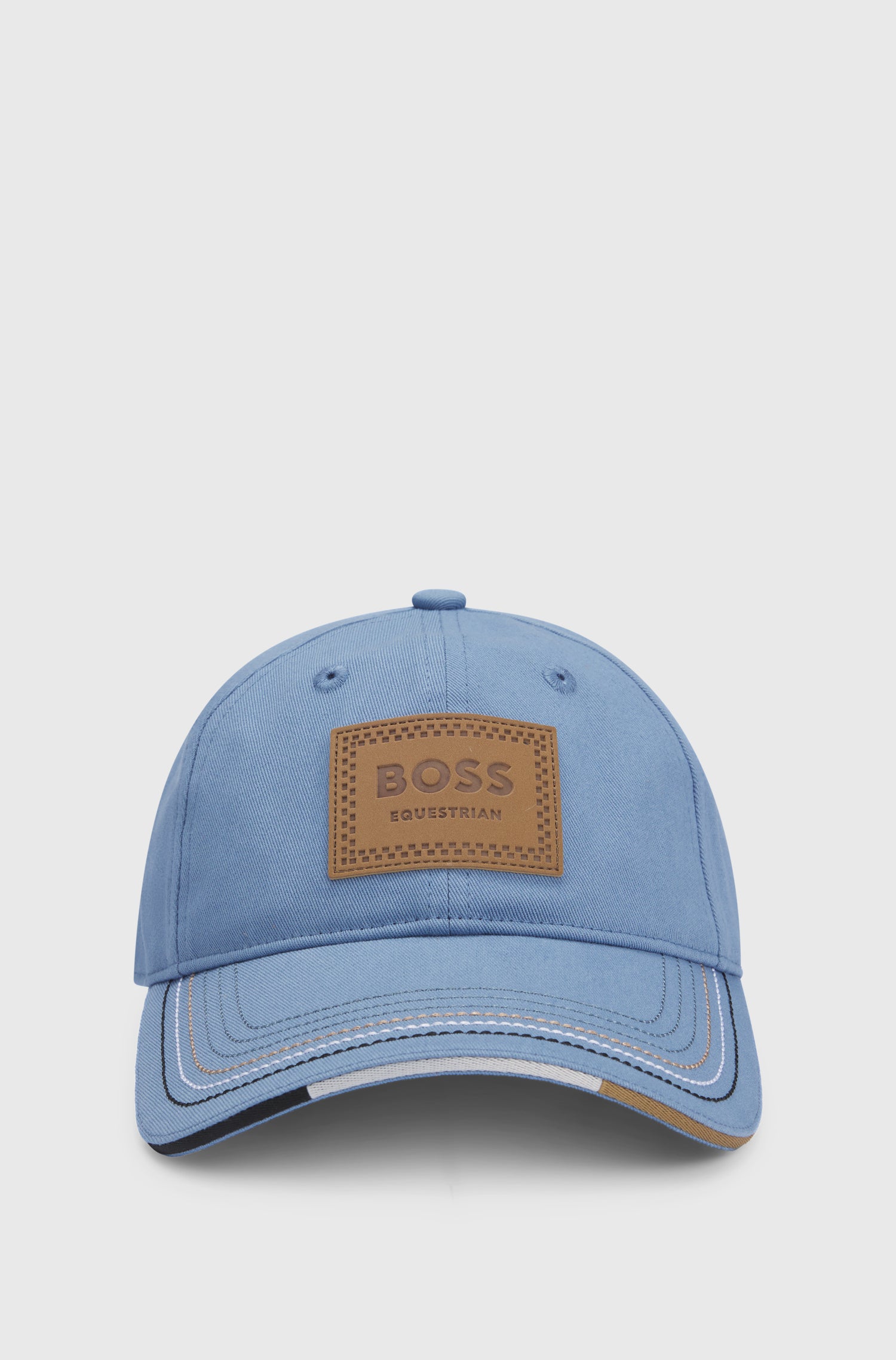 Casquette Vintage Patch cuir - Boss Equestrian