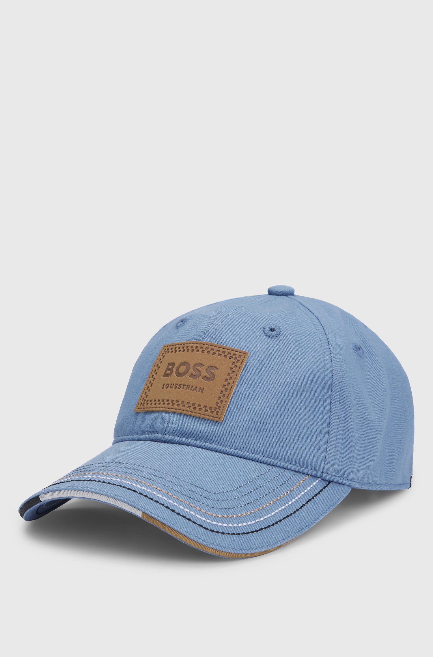 Casquette Vintage Patch cuir - Boss Equestrian
