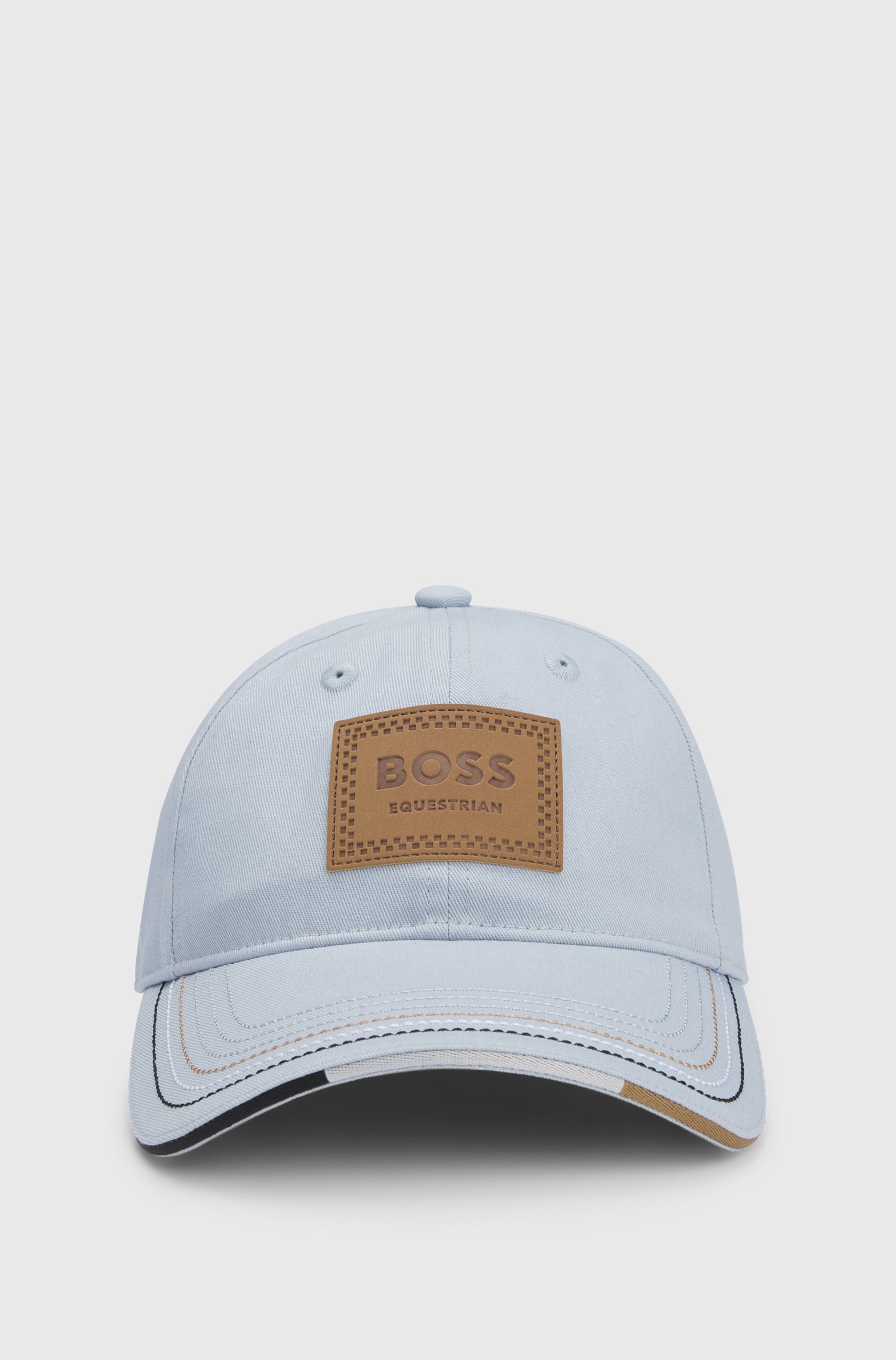 Casquette Vintage Patch cuir - Boss Equestrian