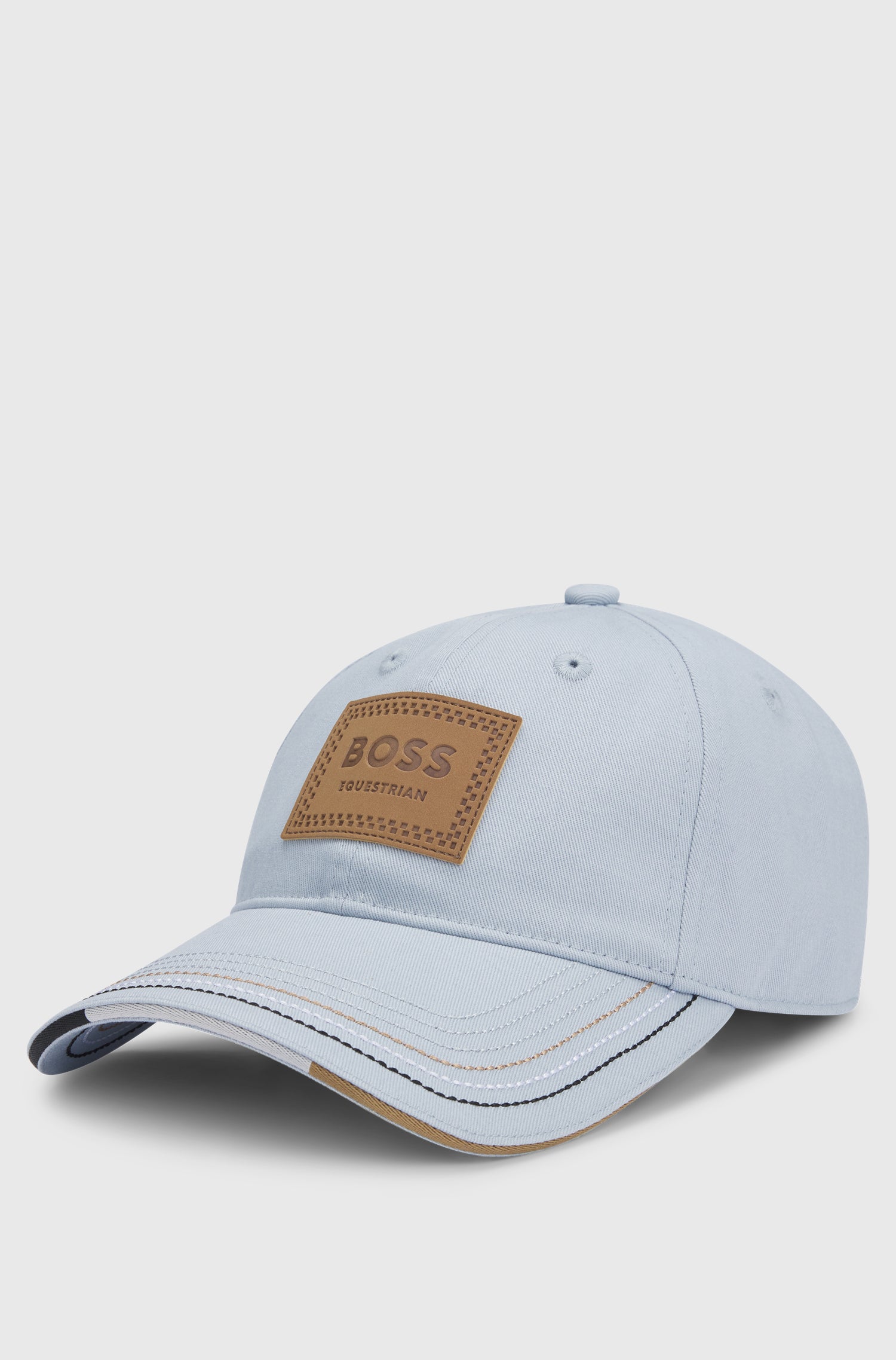 Casquette Vintage Patch cuir - Boss Equestrian