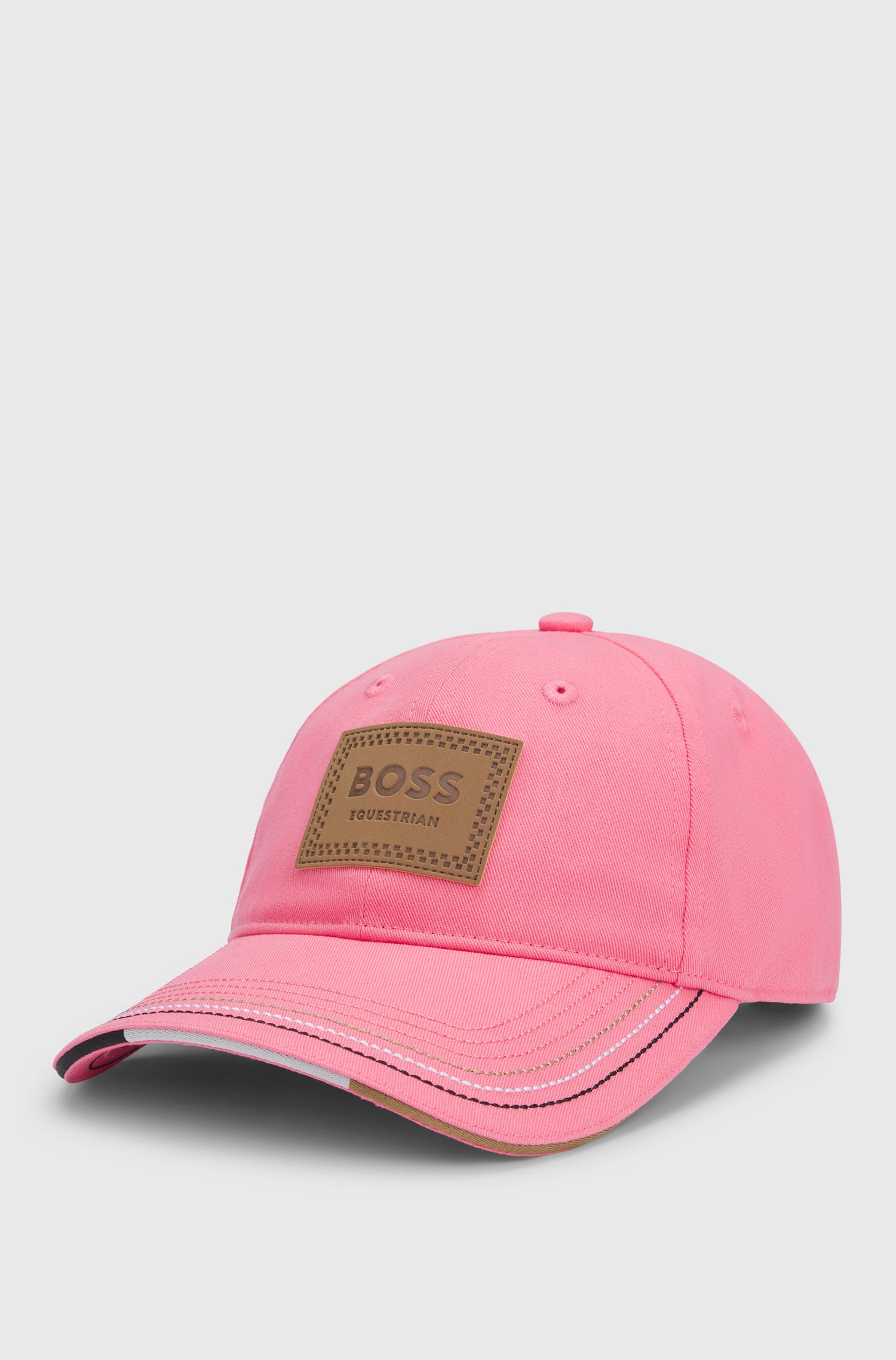 Casquette Vintage Patch cuir - Boss Equestrian