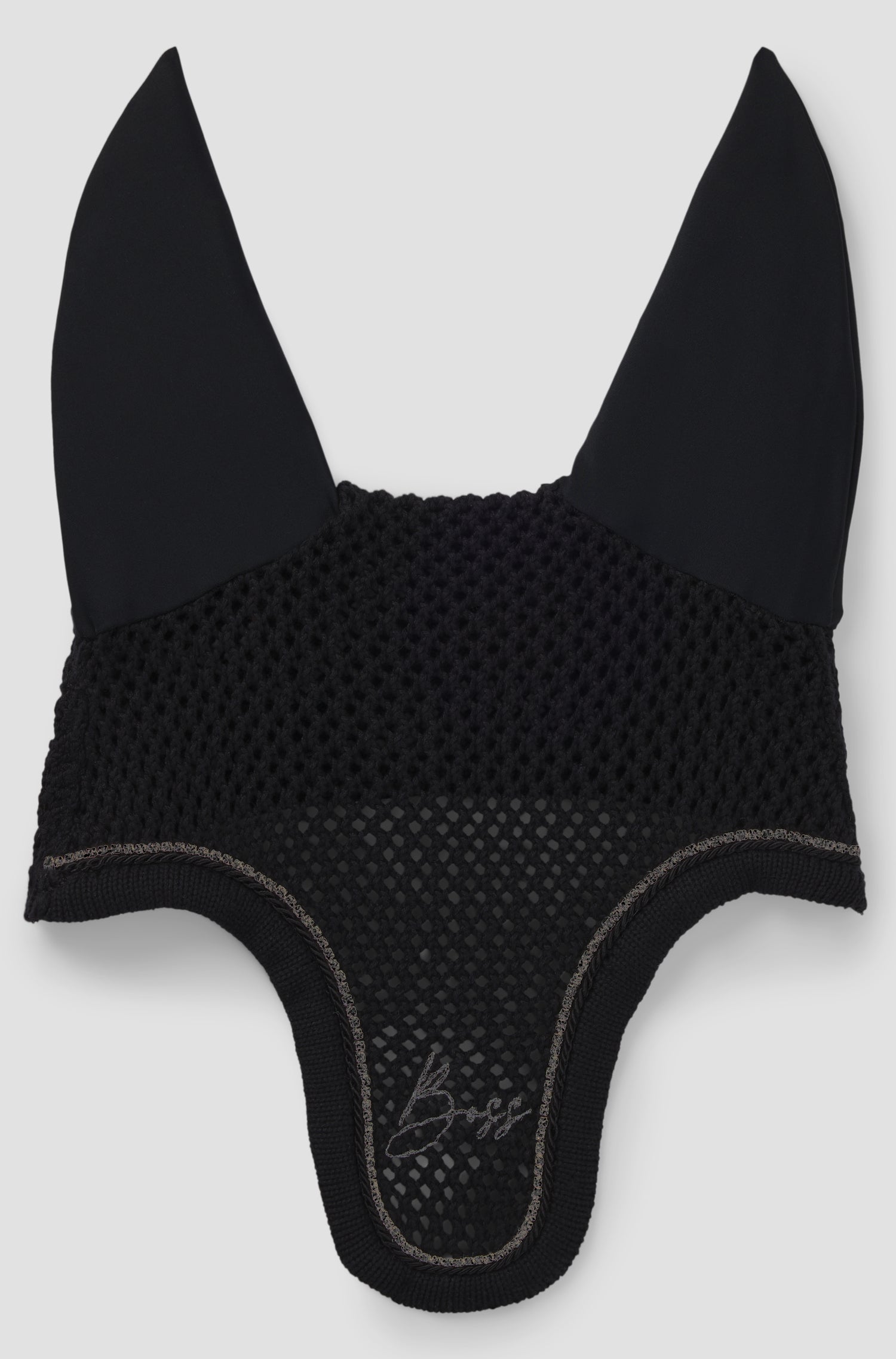 Bonnet anti-mouches Glitter Noir - Boss Equestrian
