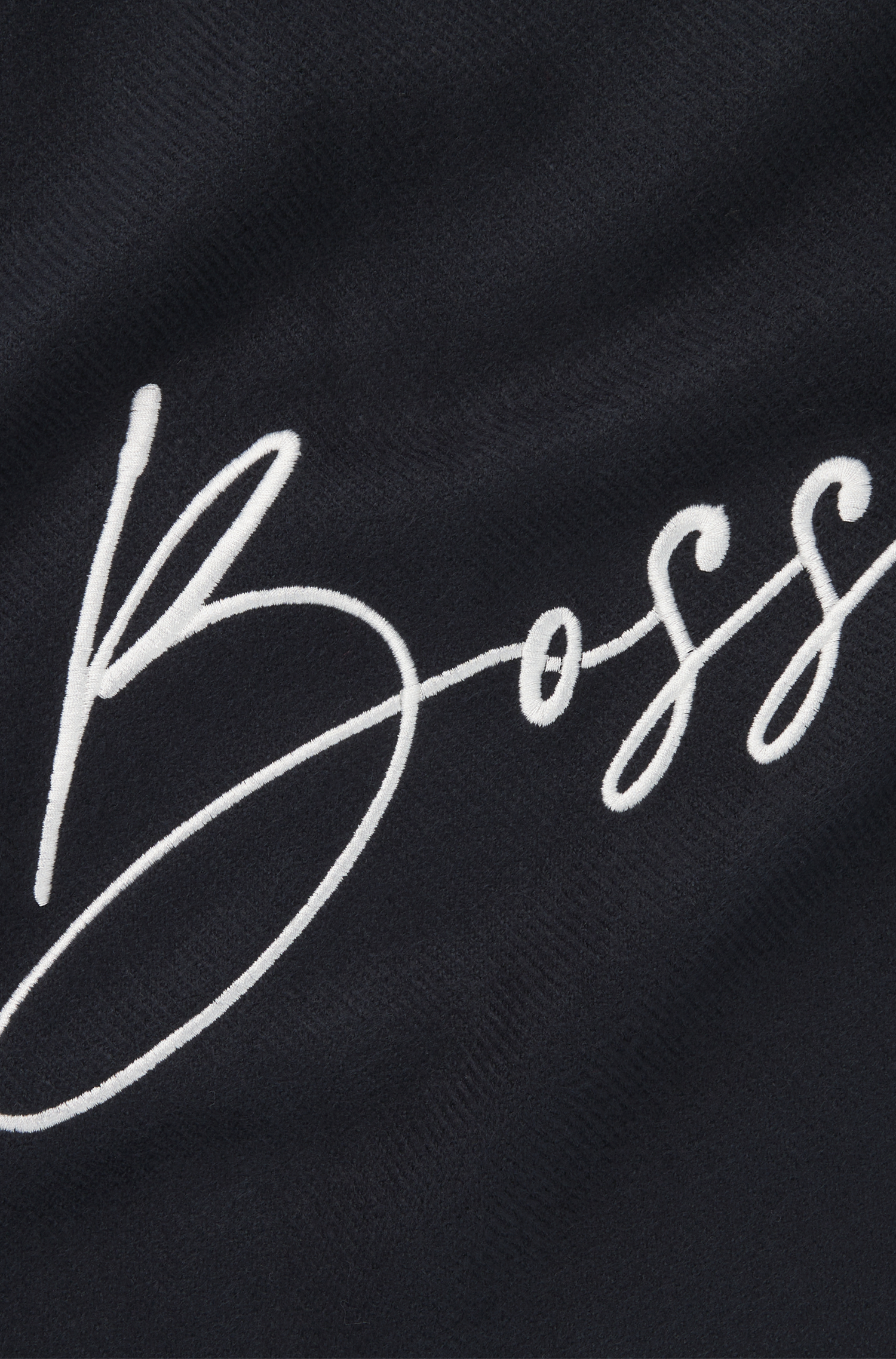 Echarpe Logo Bleu marine- Boss Equestrian