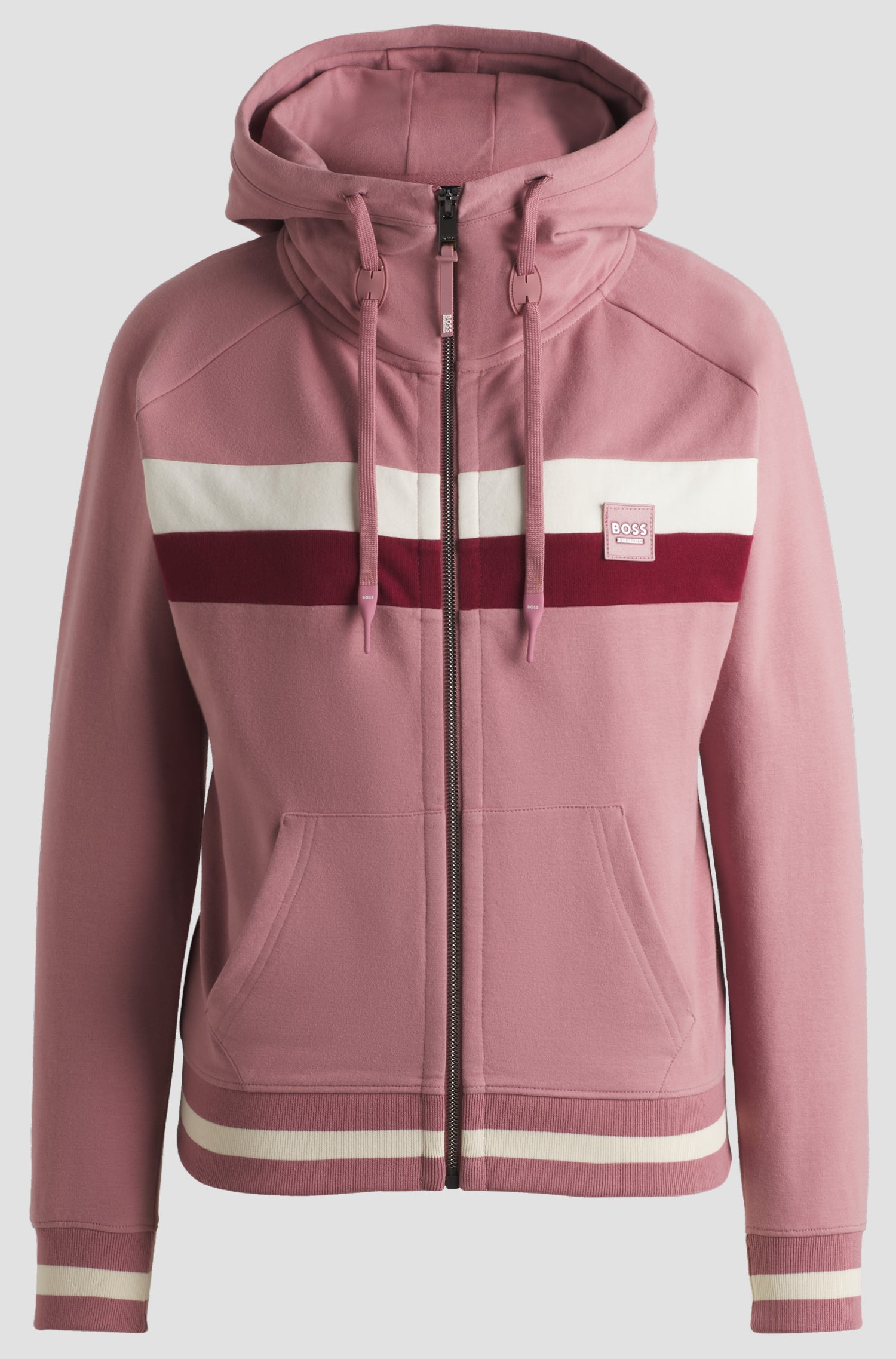 Sweat Zippé Riva rose AW25 - Boss Equestrian