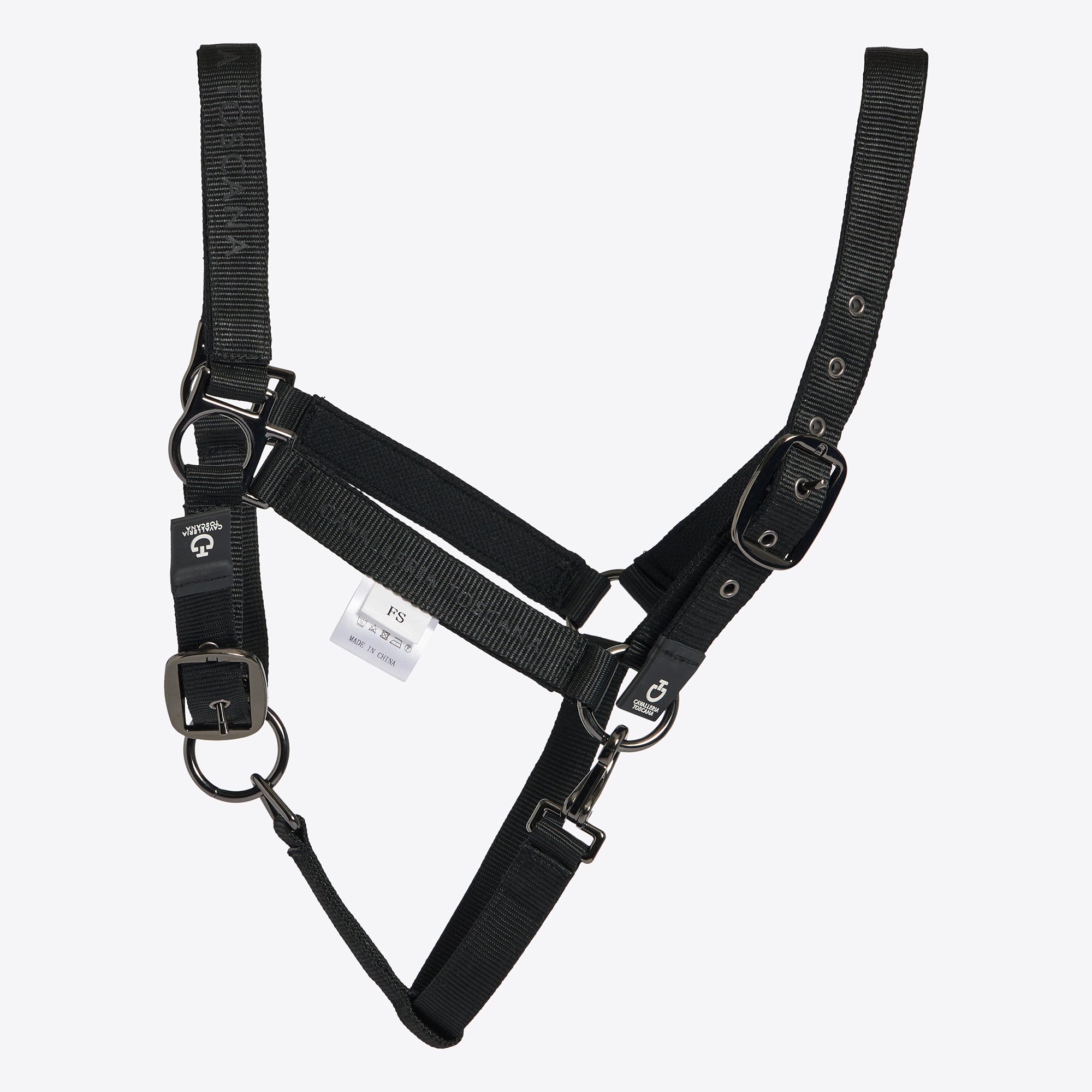 Ensemble licol & longe nylon noir - Cavalleria Toscana