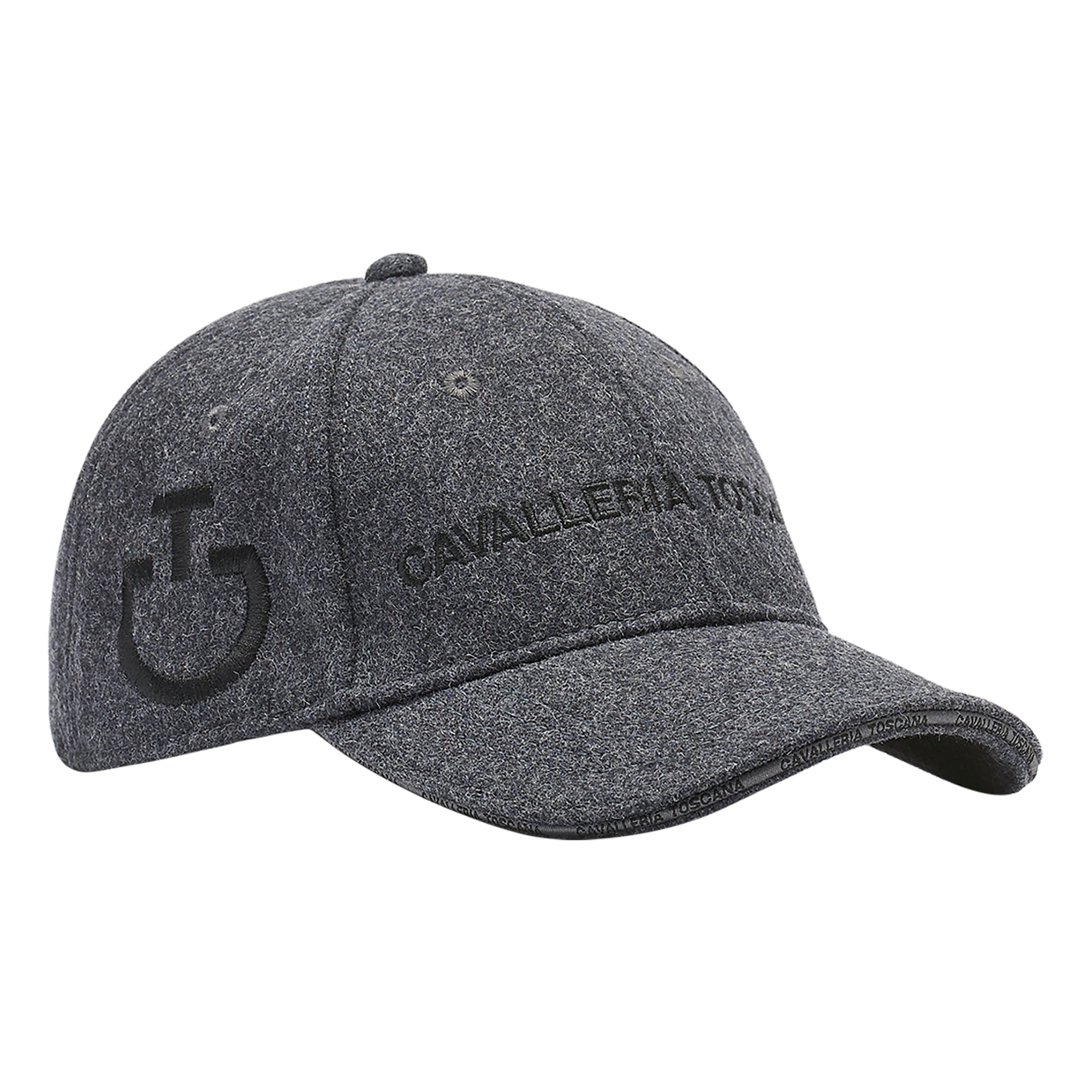 Casquette Baseball en Laine Grise - CAVALLERIA TOSCANA
