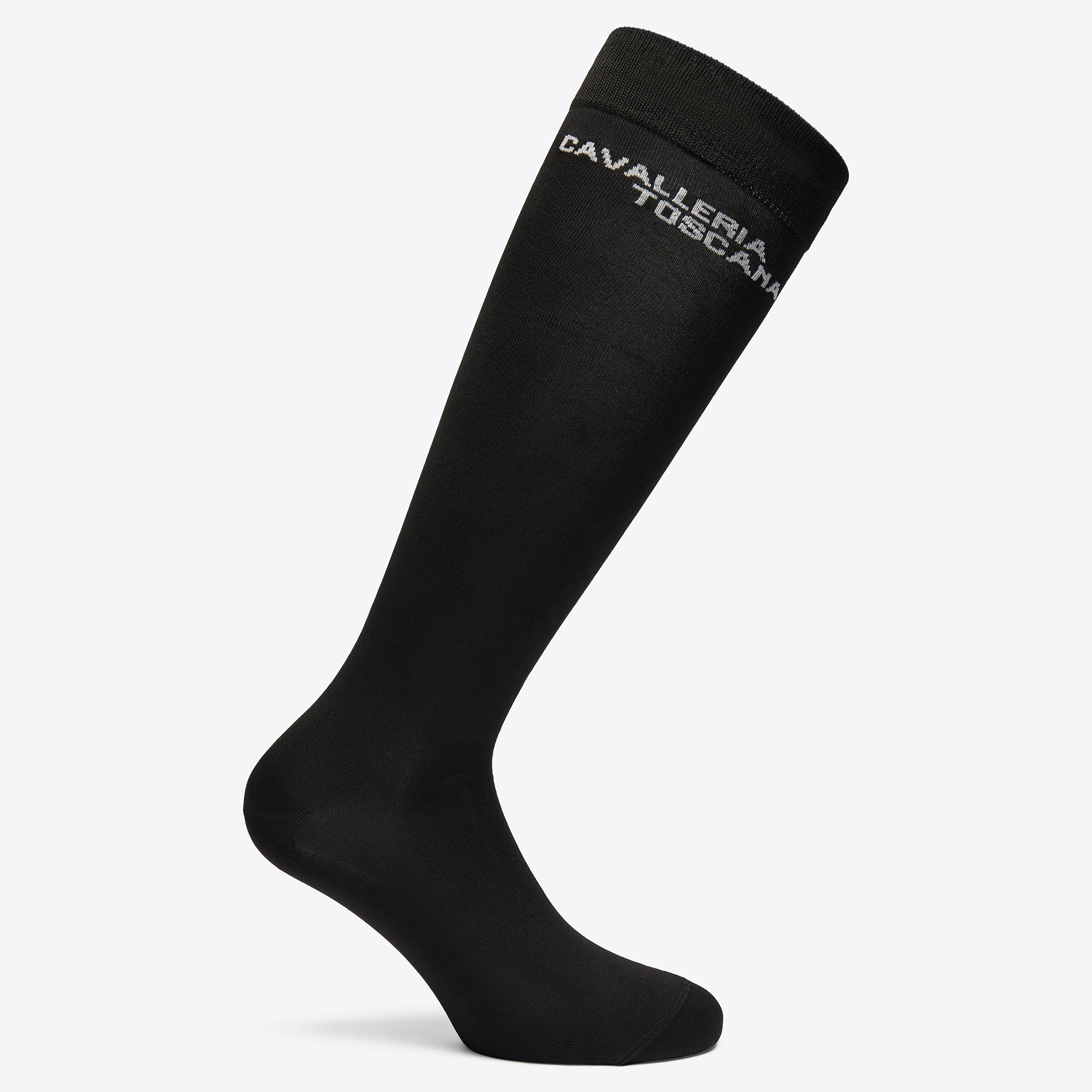 Pack de 3 paires de chaussettes Jacquard Logo Noir - CAVALLERIA TOSCANA