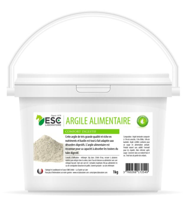 Argile Alimentaire - ESC LABORATOIRE