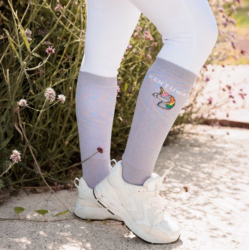 Chaussettes lot de 3 paires Glitter Unicorn _ KENTUCKY