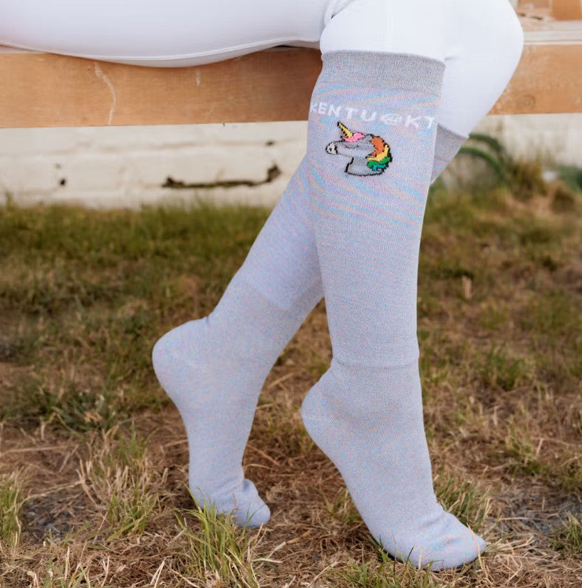 Chaussettes lot de 3 paires Glitter Unicorn _ KENTUCKY