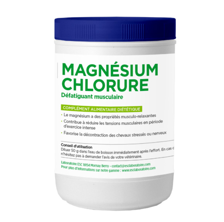 Magnesium chlorure récupération musculaire et stress - ESC LABORATOIRE