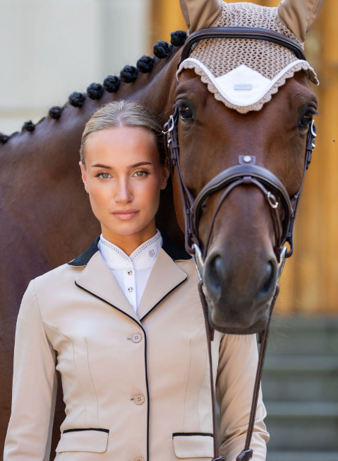 Bonnet anti-mouches Sand - EQUESTRIAN STOCKHOLM
