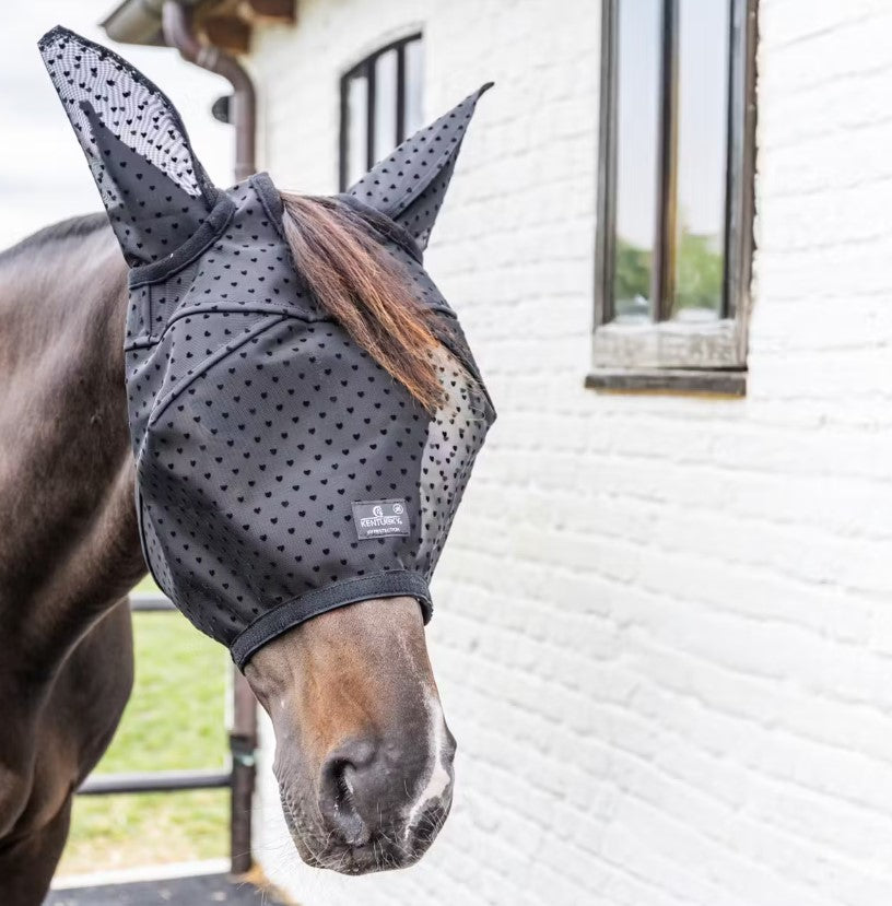 Masque anti-mouches coeur avec oreilles et nez - KENTUCKY