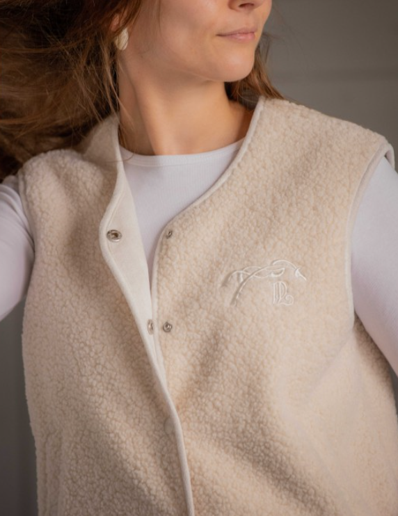 Veste sans manches Charline teddy - PENELOPE COLLECTION