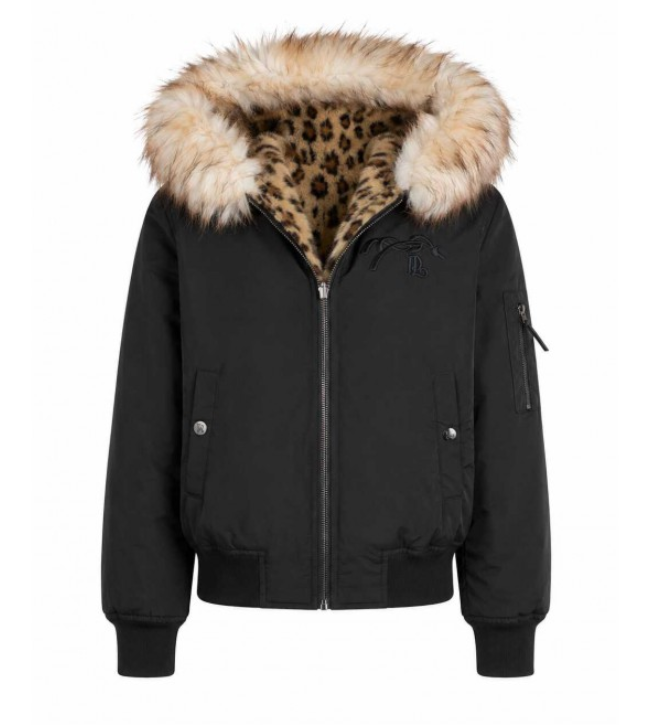 Bombers réversible LeoLyon manches longues - PENELOPE COLLECTION