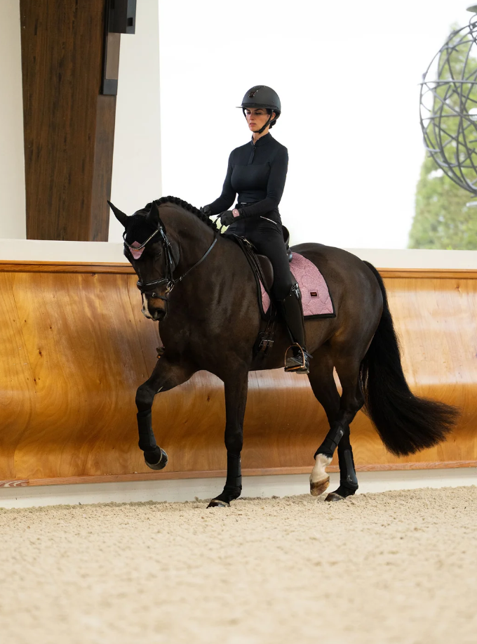 Bonnet anti-mouches Pink Glimmer - EQUESTRIAN STOCKHOLM