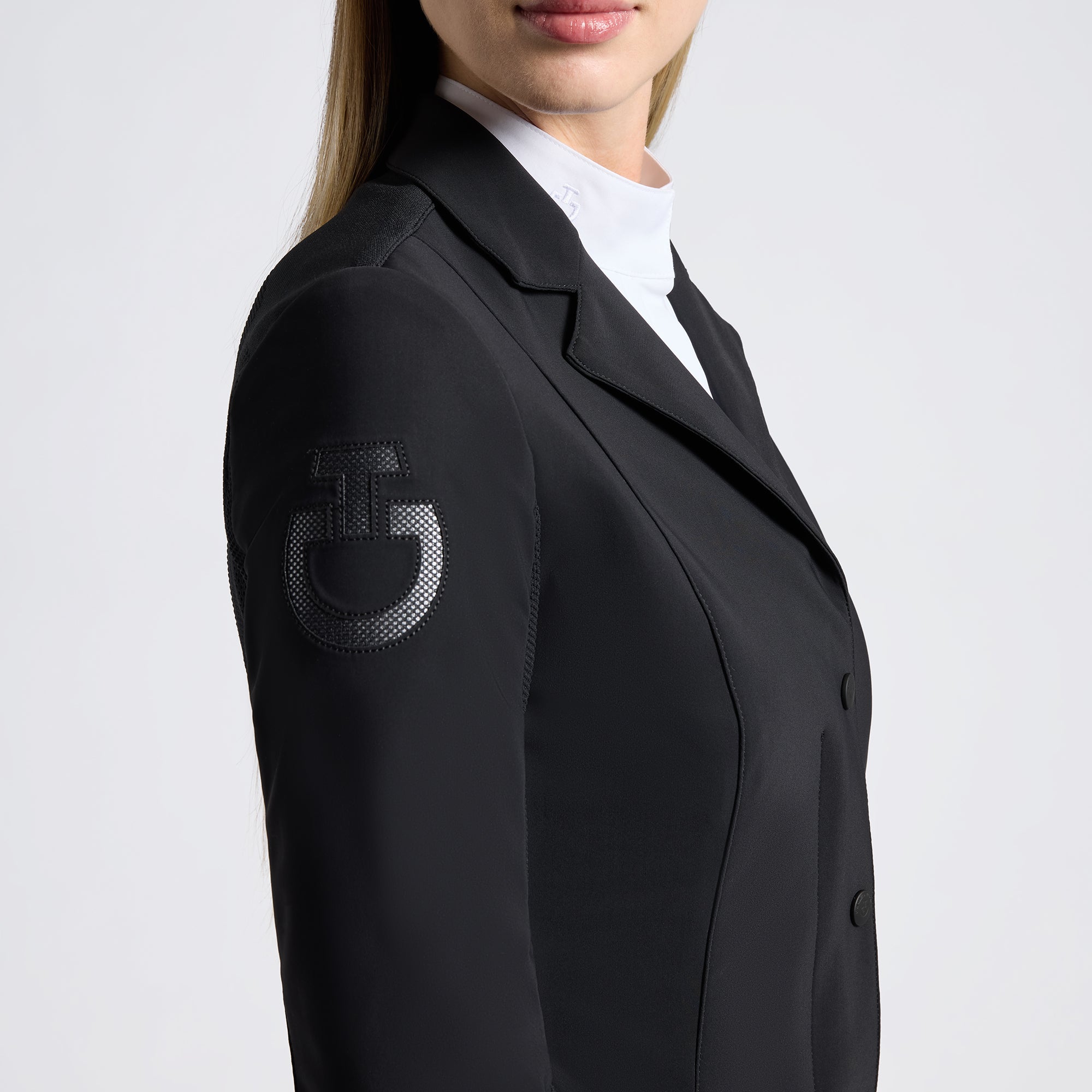 Veste de compétition mesh R-EVO Light Tech noir - CAVALLERIA TOSCANA