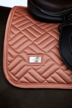 Equestrian Stockholm saddle pad - Monaco Blue