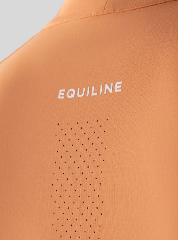 Polo sans manches CREVEC Orange - EQUILINE