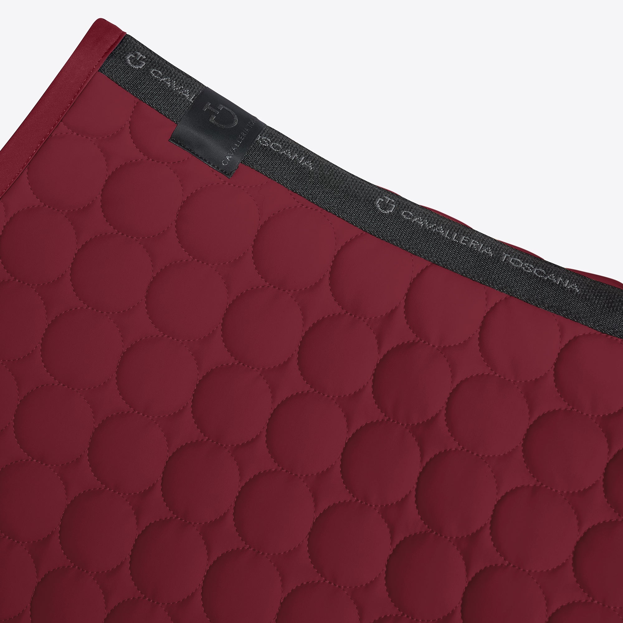 Tapis de selle Circle Bordeaux CSO - CAVALLERIA TOSCANA