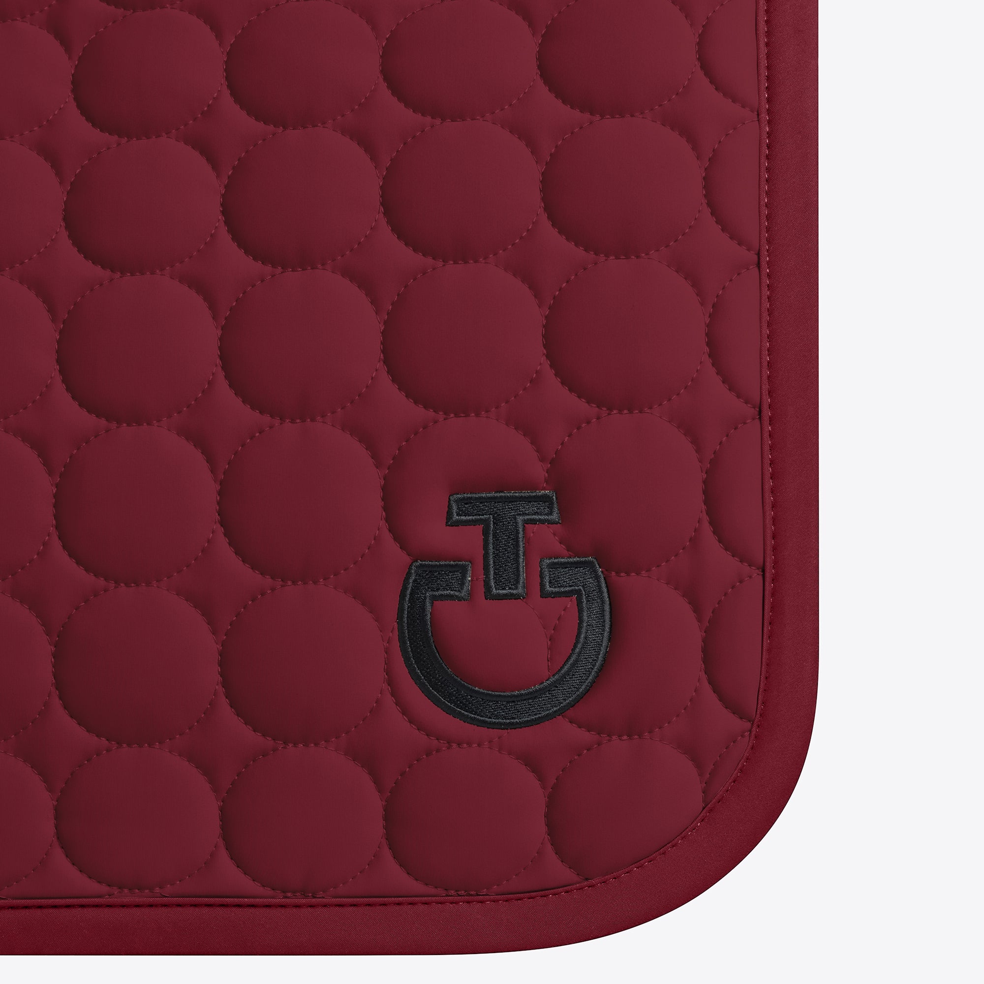 Tapis de selle Circle Bordeaux CSO - CAVALLERIA TOSCANA
