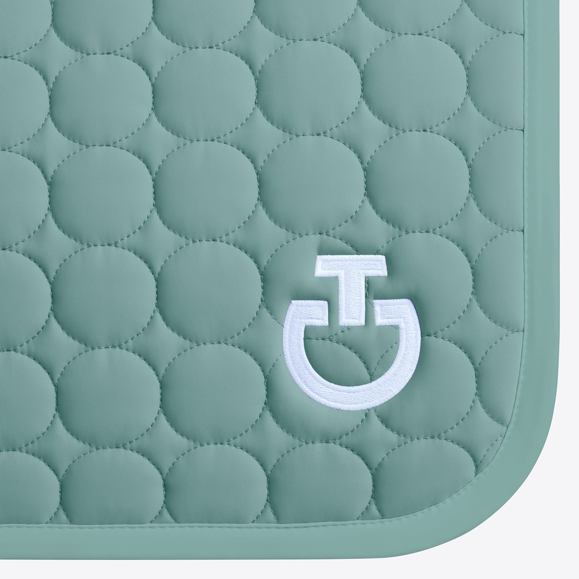 Tapis de selle Circle Menthe - CAVALLERIA TOSCANA
