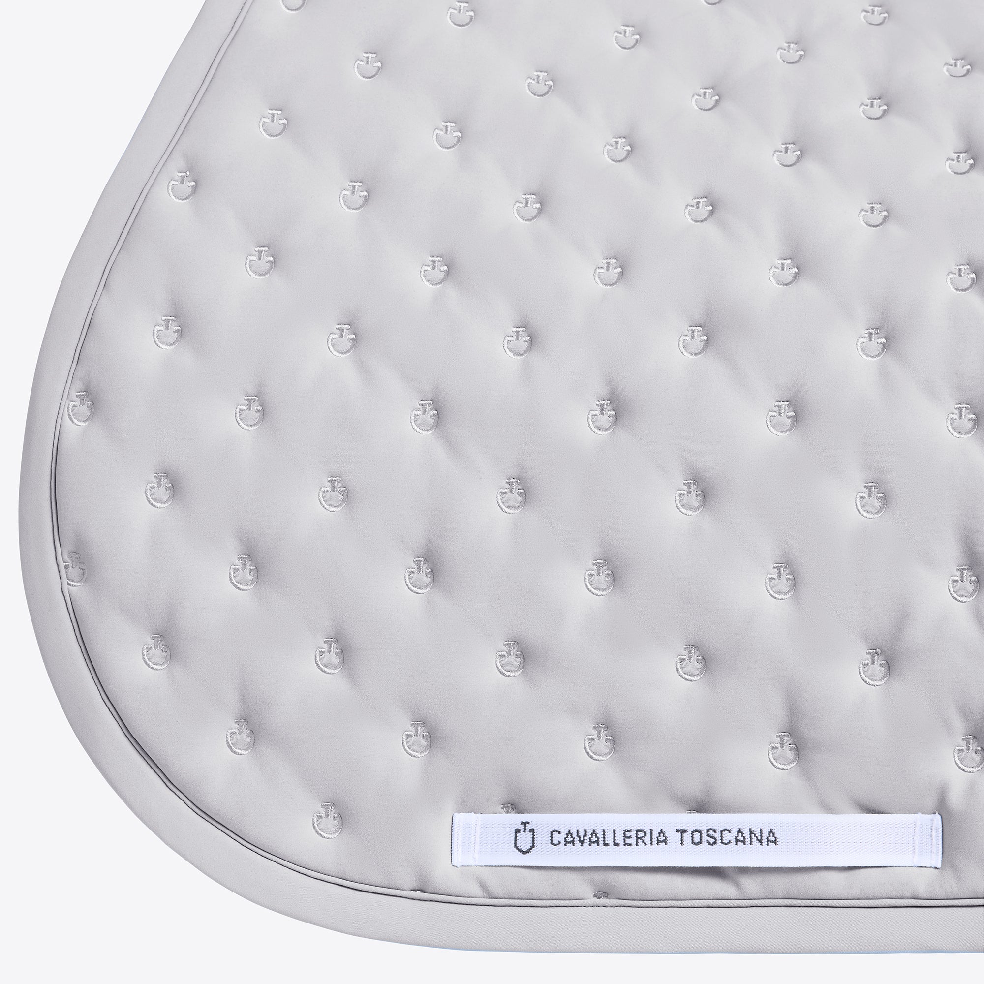 Tapis de selle Embrodery Gris clair - CAVALLERIA TOSCANA