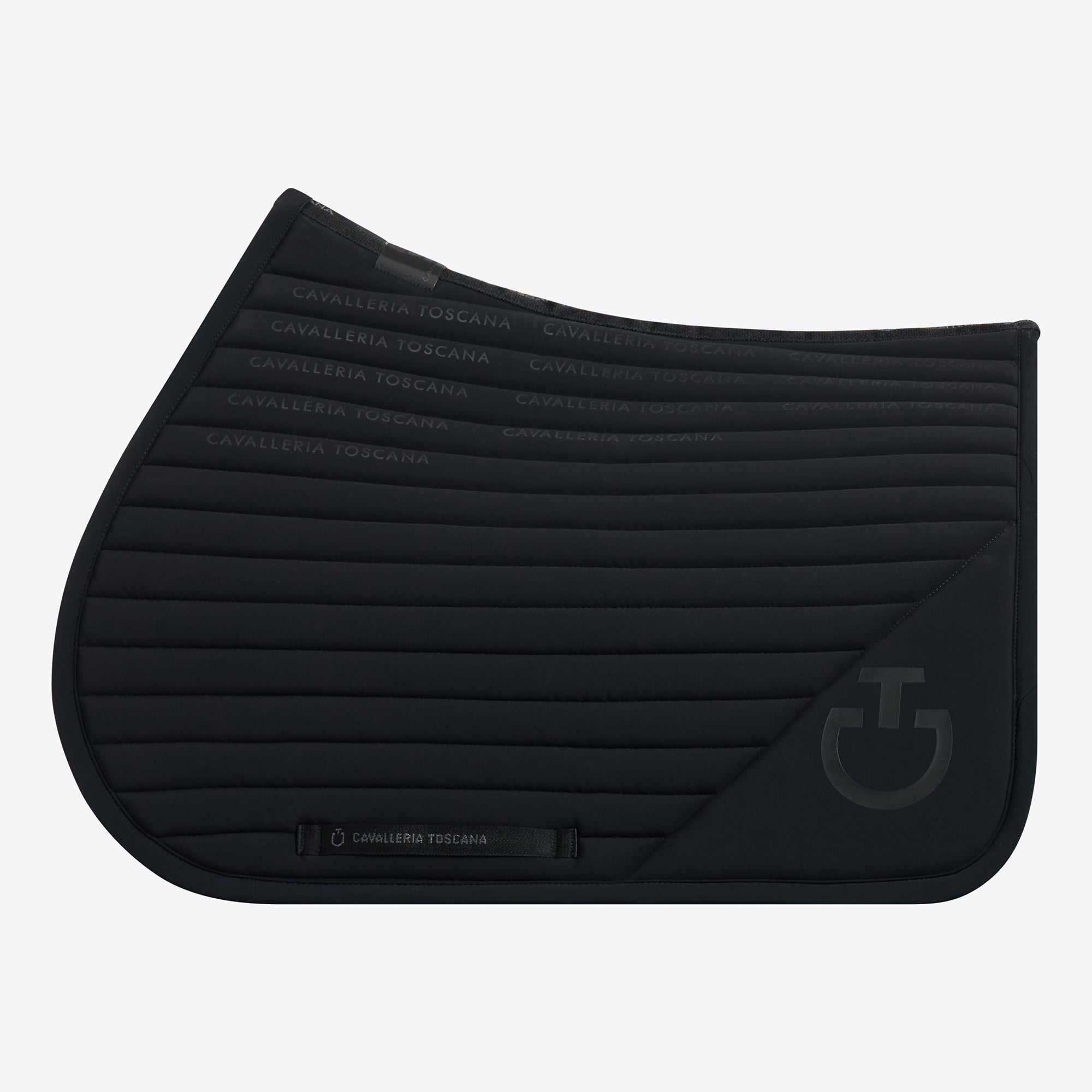 Tapis de selle Print Jersey Noir CSO - CAVALLERIA TOSCANA