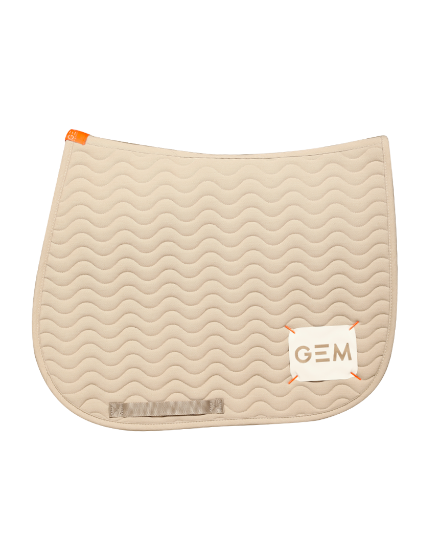 Tapis de selle TOUC TOUC Obstacle Sable - GEM