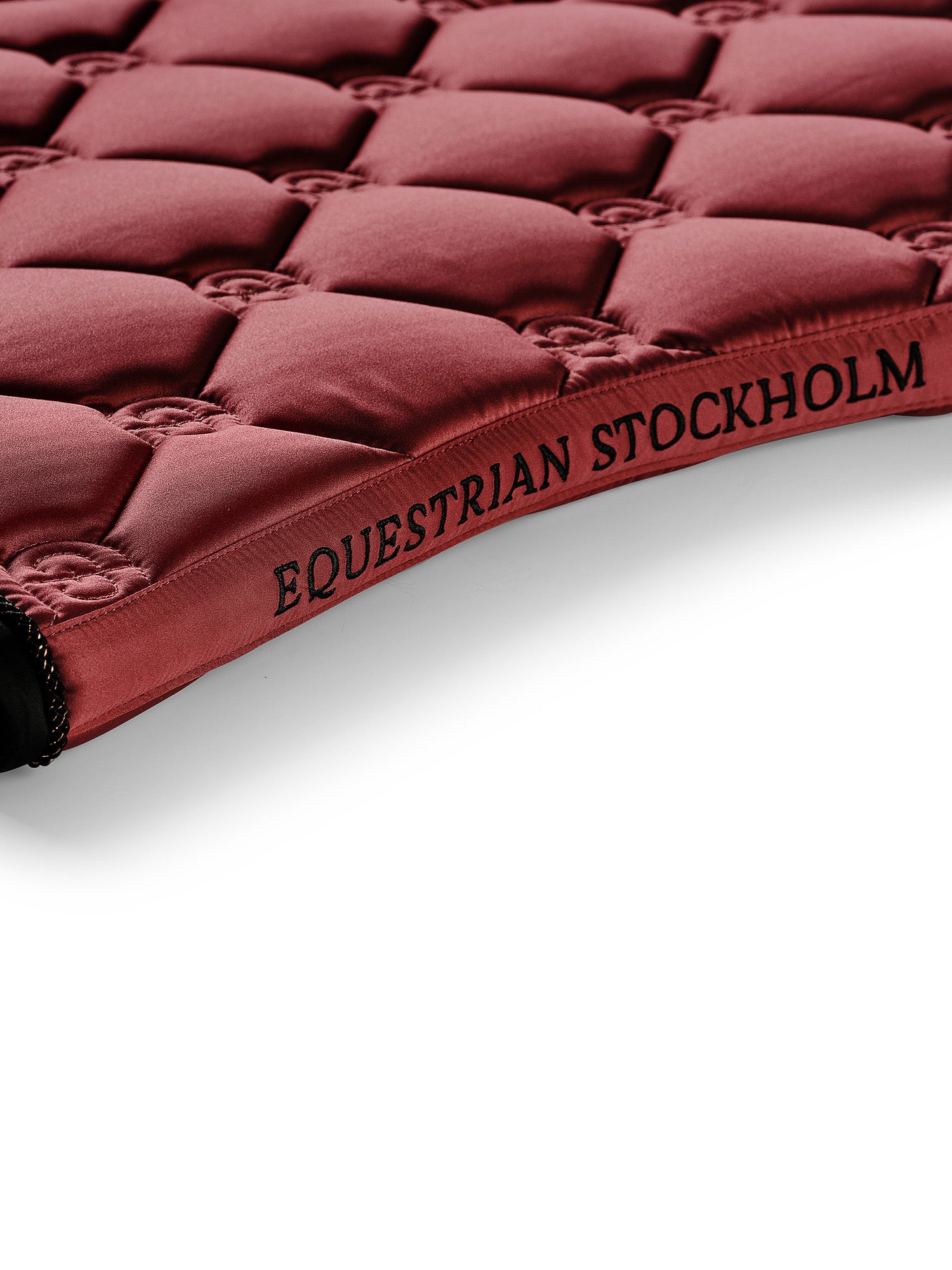 Tapis de selle Soft Rouge MIXTE - Equestrian Stockholm