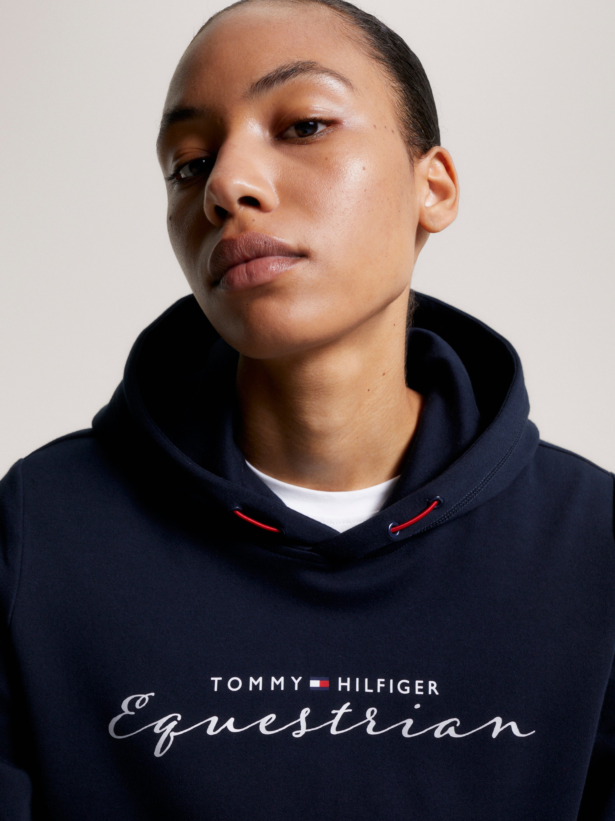 Sweat à capuche Logo Graphique Metallic - Tommy Hilfiger