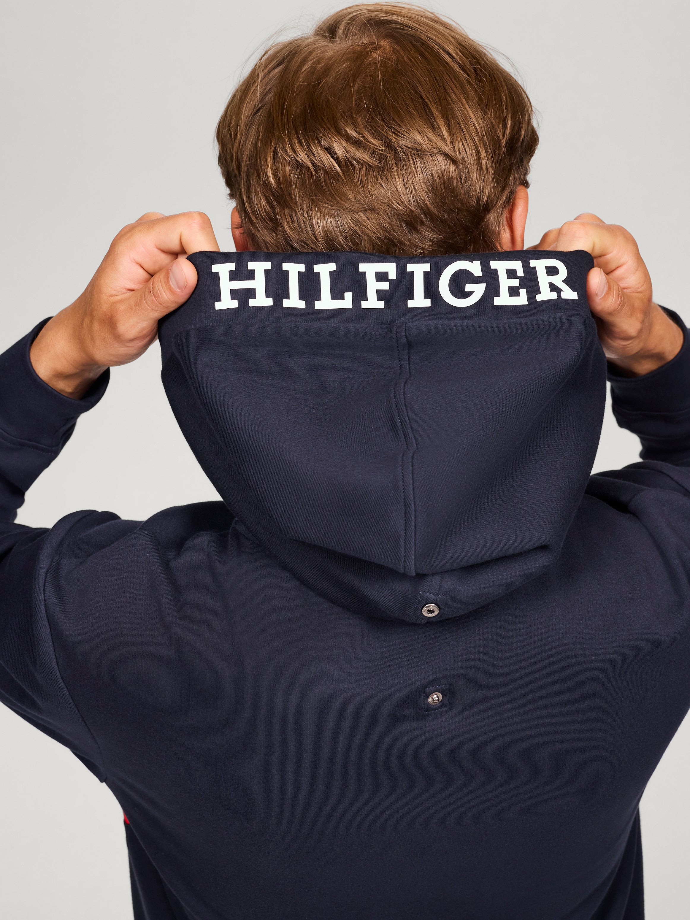 Sweat à capuche logo Berkshire unisexe - Tommy Hilfiger