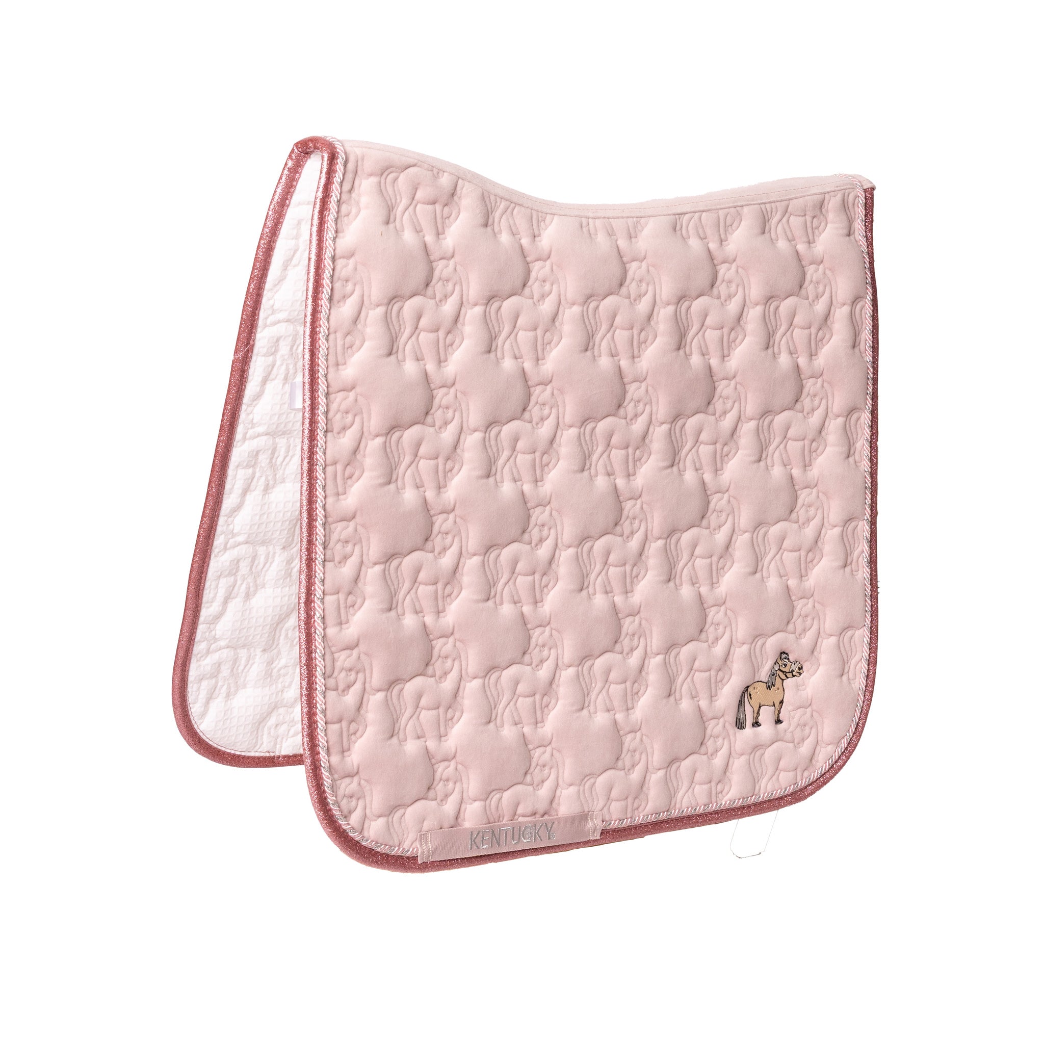 Tapis de selle Licorne pailleté DRESSAGE - Kentucky