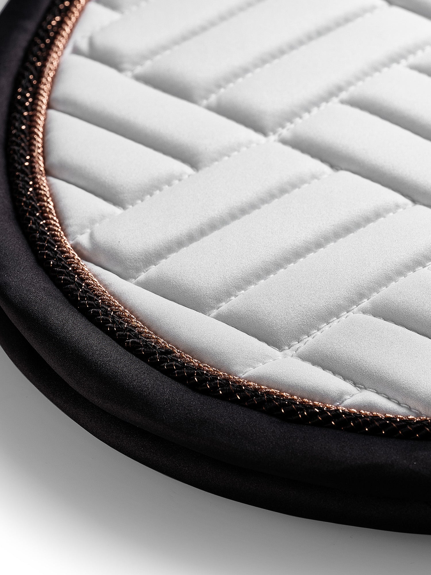 Tapis de selle Modern White Dark Ocean MIXTE - Equestrian Stockholm