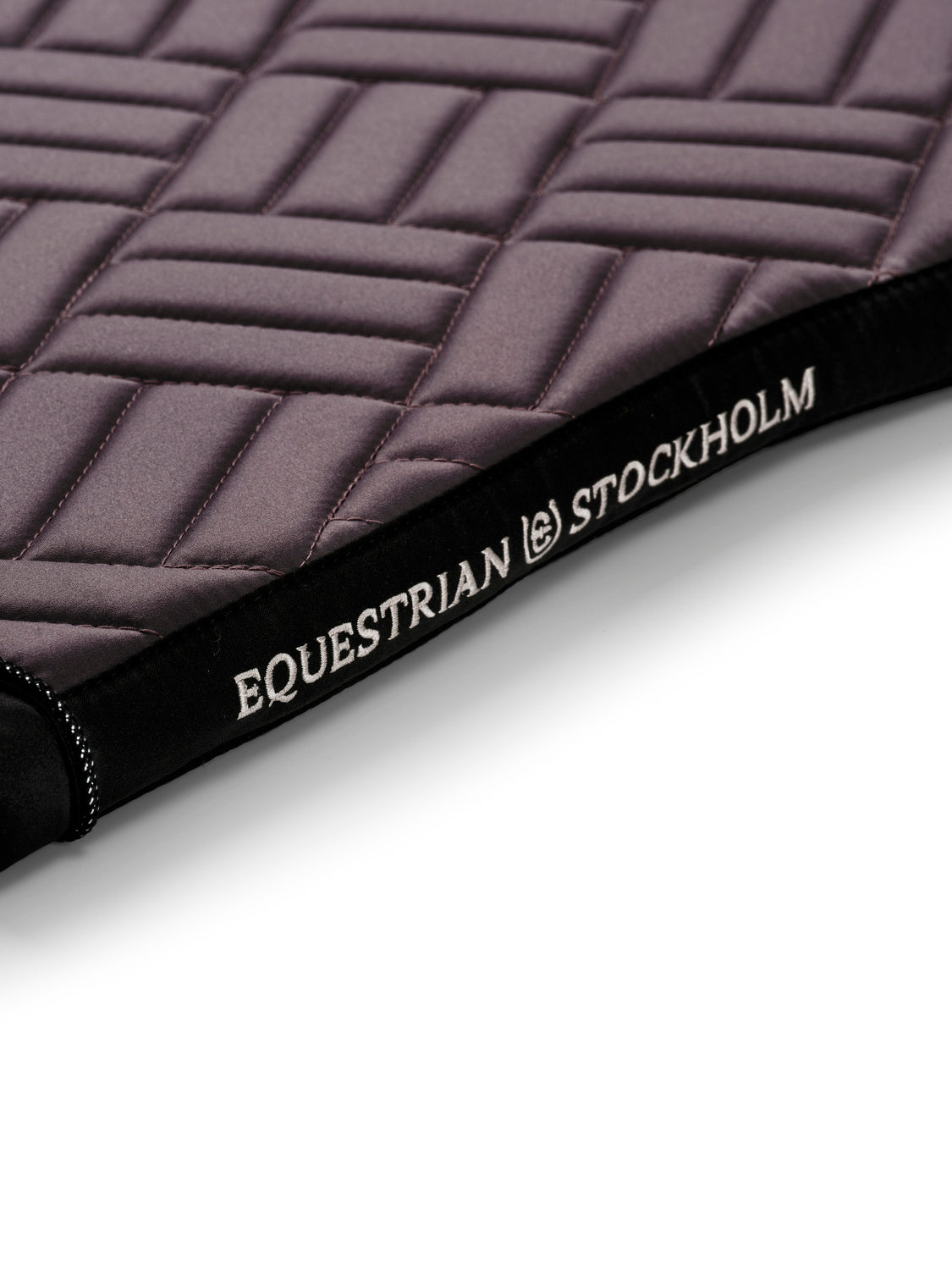Tapis de selle Modern Dark Violet MIXTE - Equestrian Stockholm