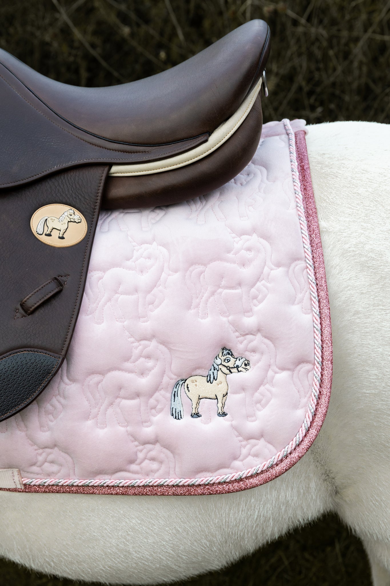 Tapis de selle Unicorn glitter MIXTE - Kentucky