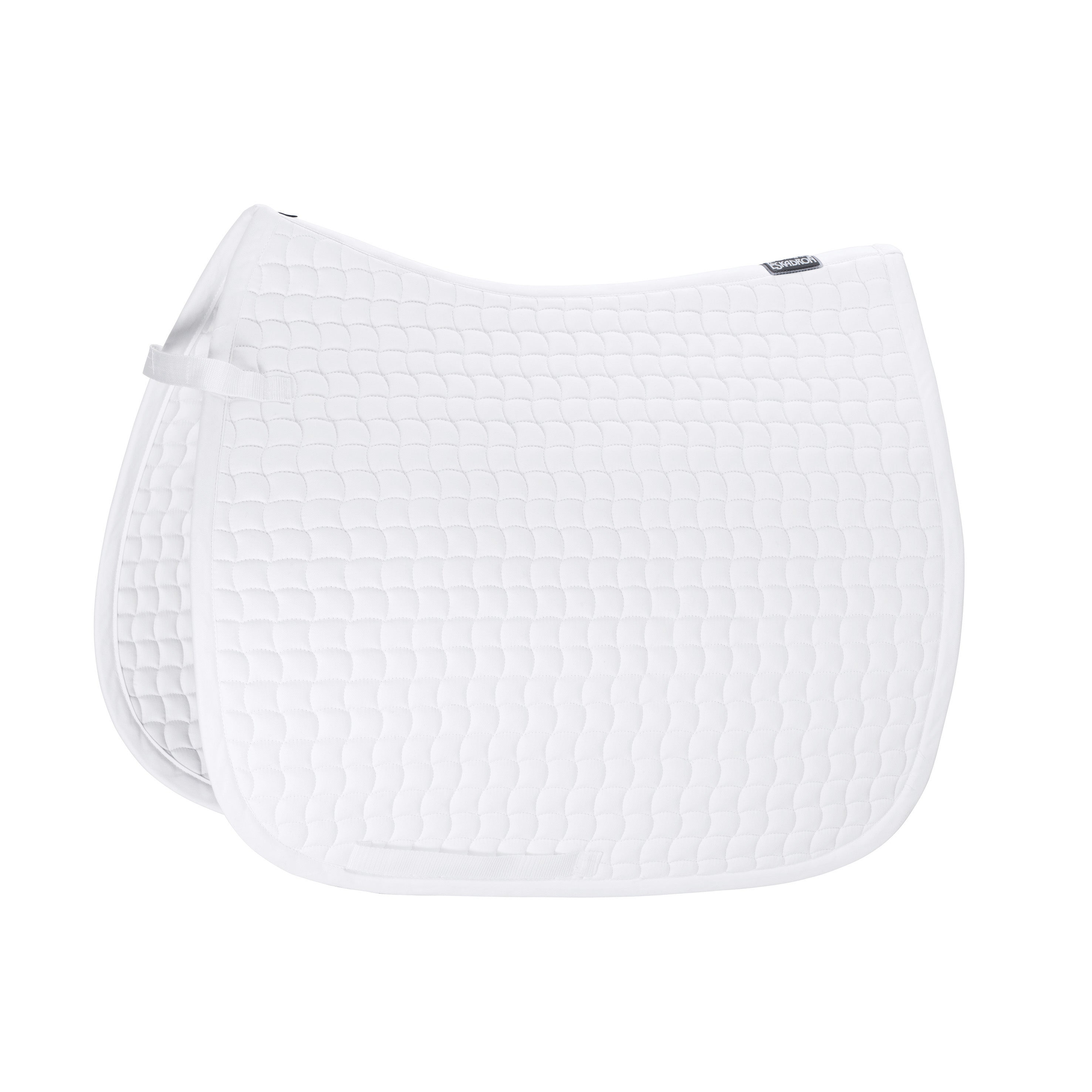 Tapis de selle Cotton Blanc Core DRESSAGE - Eskadron