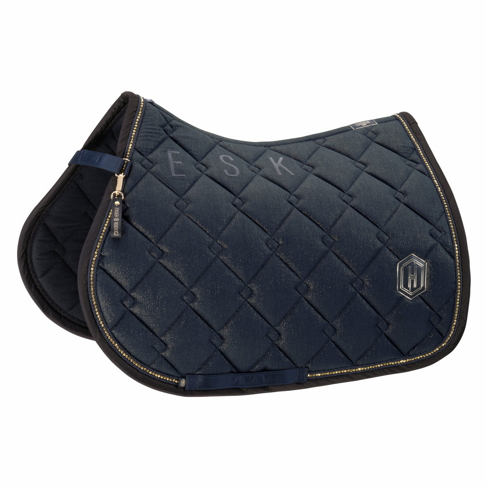 Tapis de selle COTTON GLITTER CRYSTAL Mixte Heritage 2025 - Eskadron