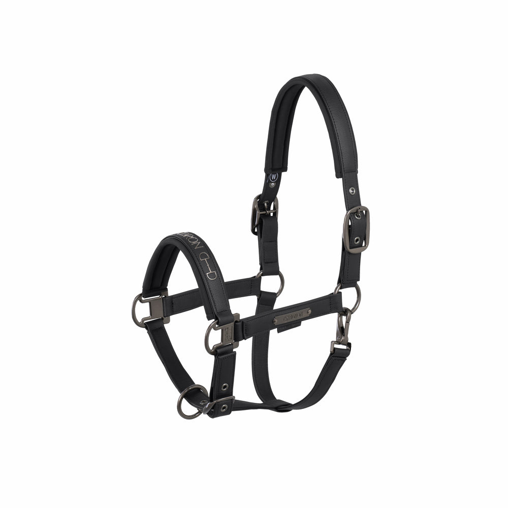 Licol Faux Leather Double Pin PLATINUM 2025 - Eskadron